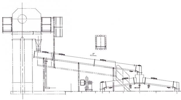 粉粒體輸送,BULK SOLID HANDLING,飛灰固化,FLY ASH SOLIDIFICATION-Pneumatic Conveyor-Airslider Conveyor-工程圖