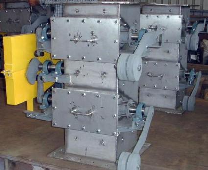 粉粒體輸送,BULK SOLID HANDLING,飛灰固化,FLY ASH SOLIDIFICATION-Gate & Valves-Double Flap Valve