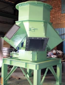 粉粒體輸送,BULK SOLID HANDLING,飛灰固化,FLY ASH SOLIDIFICATION-Diverter Chute-Rotary Chute