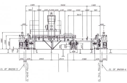 粉粒體輸送,BULK SOLID HANDLING,飛灰固化,FLY ASH SOLIDIFICATION-Belt Conveyors-Reversible Conveyor